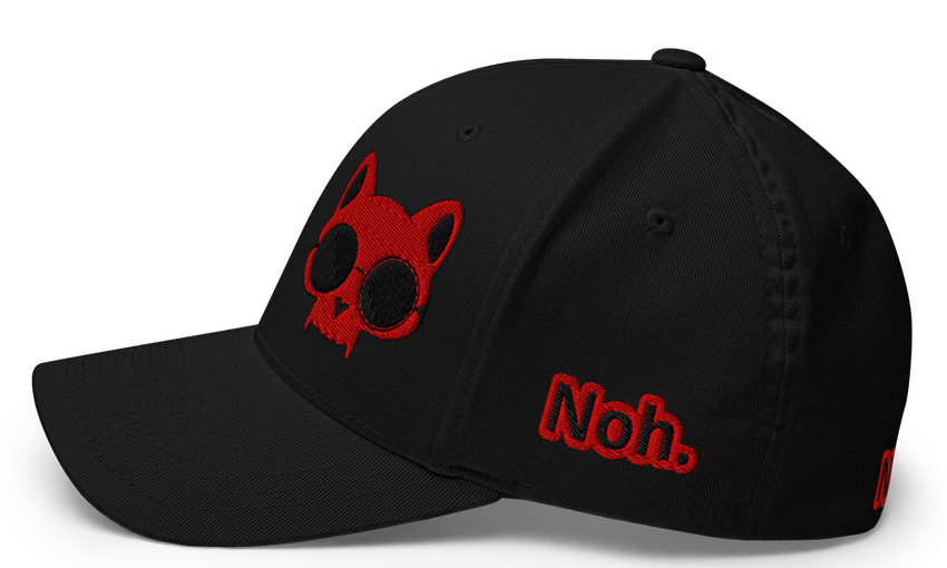 Empty Heart Container: Entity Noh.9 Nein Lives Left Flexfit Cap
